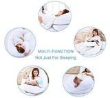 Mommy Premium Full Body C Shaped Maternity/Pregnancy Pillow for Pregnant Women with Pillow Zippered Cover (Purple)
